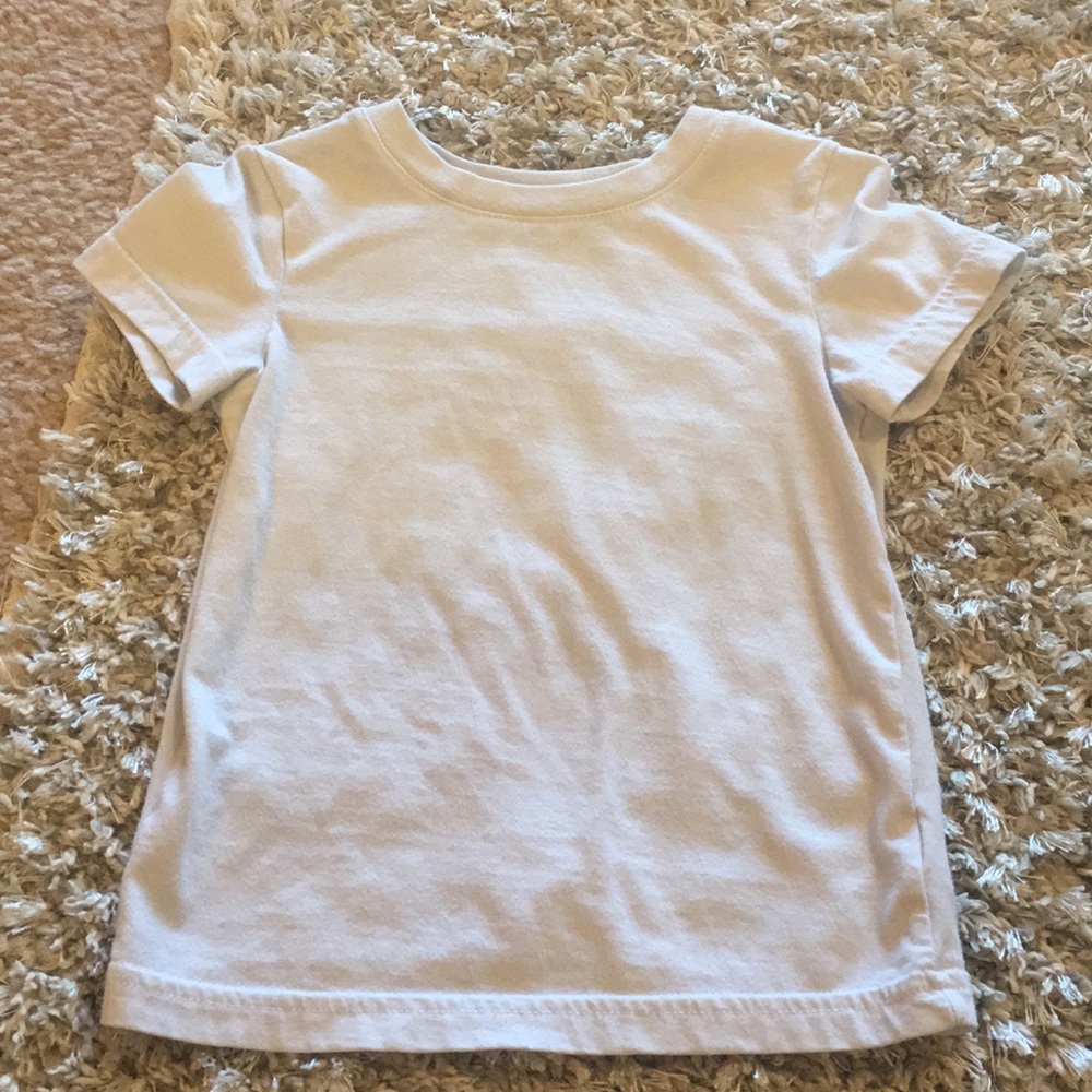 Plain White Cat & Jack Tee